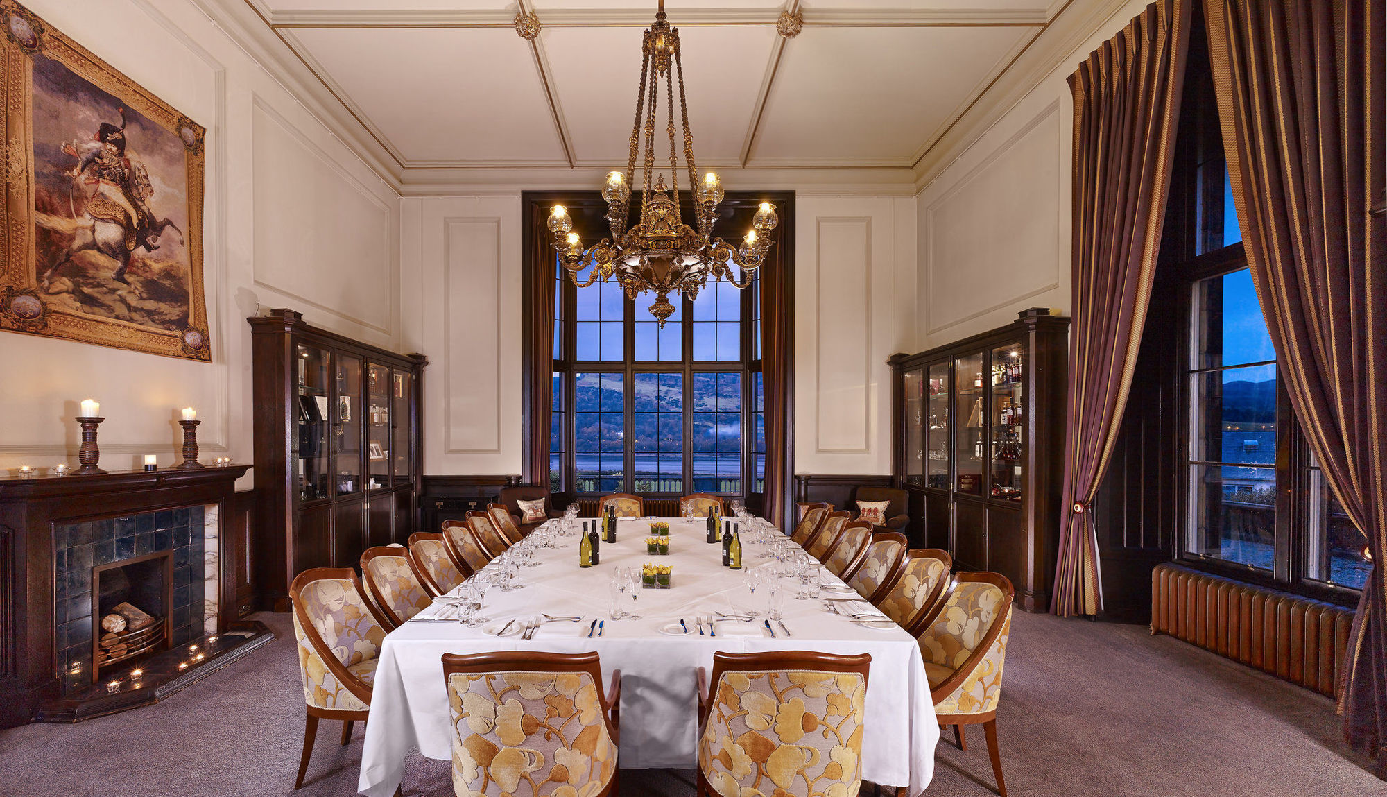 Mar Hall Golf & Spa Resort Bishopton  Restaurant foto The dining room